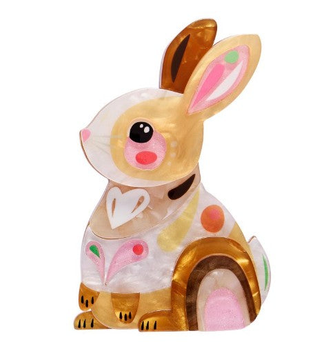 Erstwilder Pete Cromer Easter Maple the Bunny Brooch