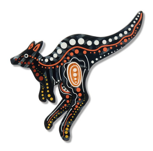 Erstwilder Brooke Sutton Matjumpa Ritjinguthinha Brooch
