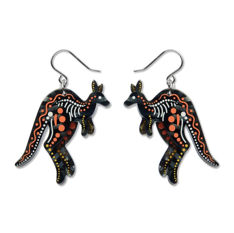Erstwilder Brooke Sutton Matjumpa Ritjinguthinha Drop Earrings