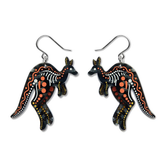Erstwilder Brooke Sutton Matjumpa Ritjinguthinha Drop Earrings