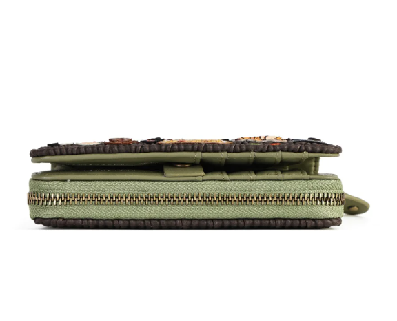 Vendula Flower Shop Amber Edition Medium Ziparound Wallet