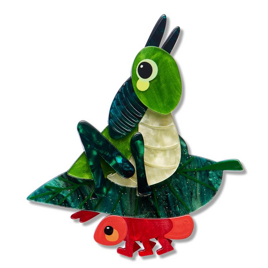 Erstwilder Pete Cromer Fairy Tales Meal Prep Brooch