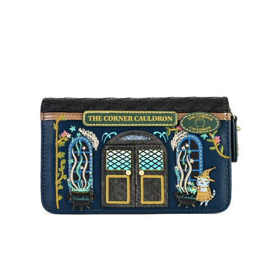 Vendula Corner Cauldron Medium Ziparound Wallet