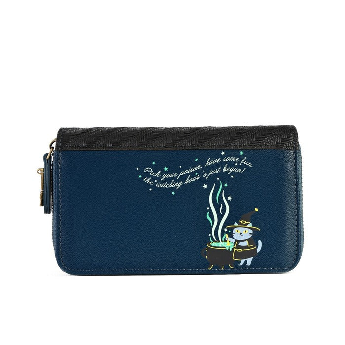 Vendula Corner Cauldron Medium Ziparound Wallet