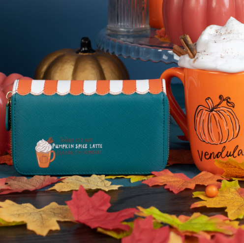 Vendula Sugar and Spice Coffee Shop Medium Ziparound Wallet
