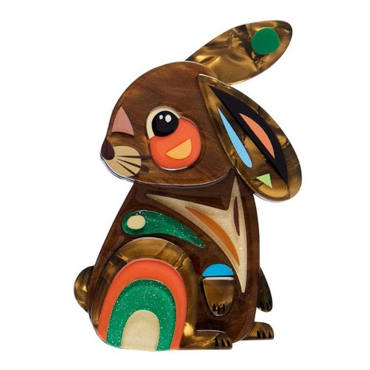 Erstwilder Pete Cromer Easter Milo the Bunny Brooch