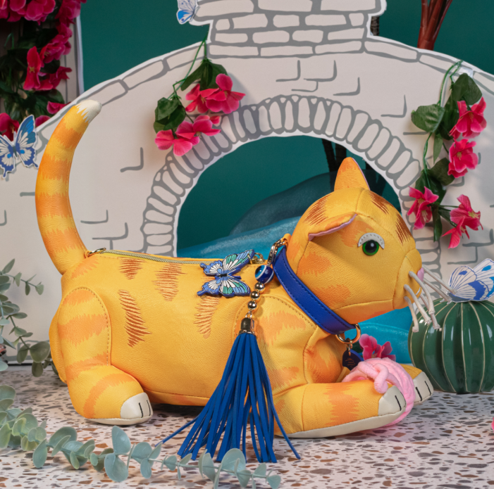 Vendula Gardens of the World Greece Mimi Cat Bag