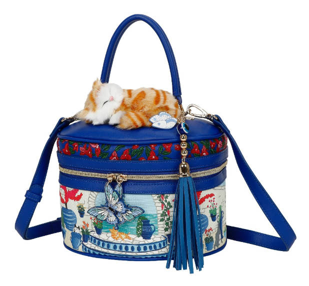Vendula Gardens of the World Greece Sleeping Mimi Vanity Bag
