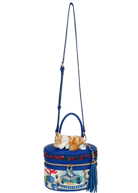 Vendula Gardens of the World Greece Sleeping Mimi Vanity Bag