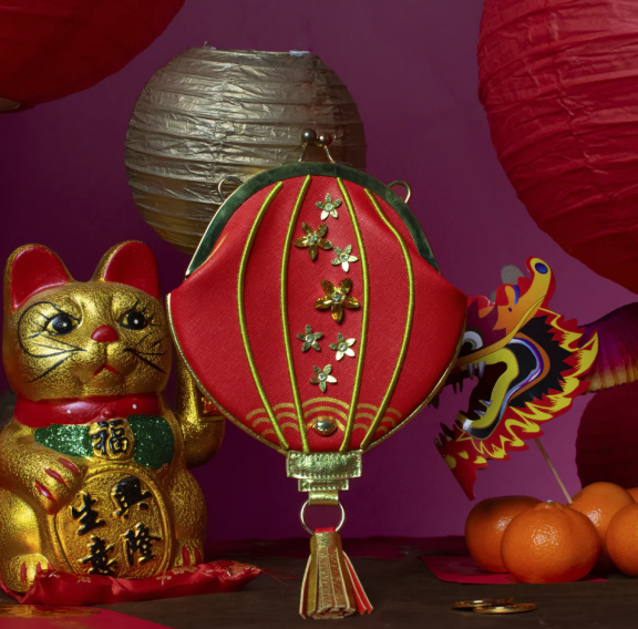 Vendula Lucky Lanterns Year of the Horse Clip Mini Bag