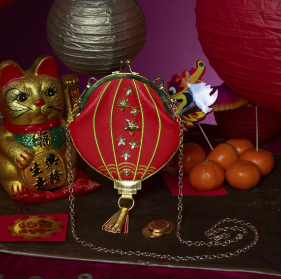 Vendula Lucky Lanterns Year of the Horse Clip Mini Bag