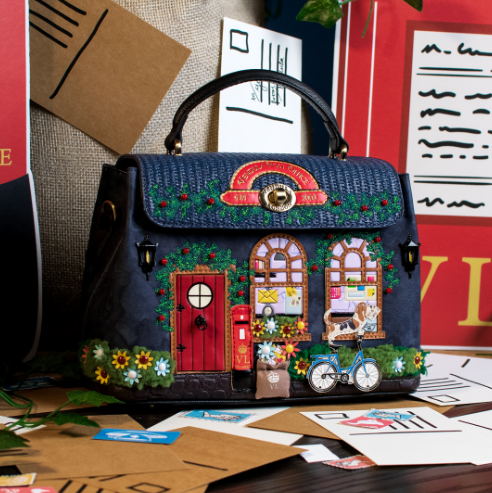 Vendula The Old Post Office Navy Edition Mini Grace Bag
