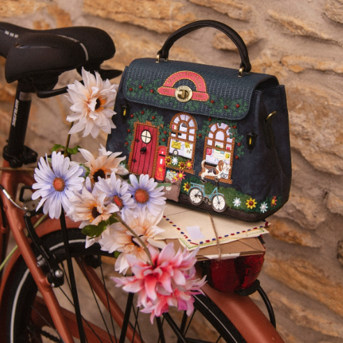 Vendula The Old Post Office Navy Edition Mini Grace Bag