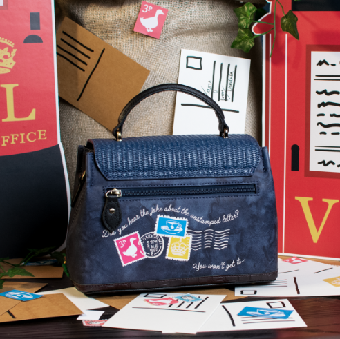 Vendula The Old Post Office Navy Edition Mini Grace Bag