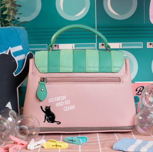 Vendula Bubble Cats Laundromat Mini Grace Bag