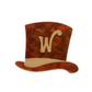 Erstwilder Mr Wonkas Hat Mini Brooch