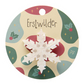 Erstwilder Merry Menagerie Snowflake Simplified Mini Brooch