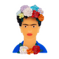 Erstwilder Frida Kahlo My Own Muse Frida Brooch
