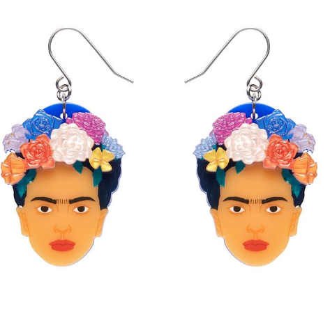 Erstwilder Frida Kahlo My own Muse Frida Drop Earrings