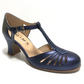 Rock n Dot Daphne Metallic Ocean