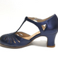 Rock n Dot Daphne Metallic Ocean