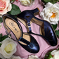 Rock n Dot Daphne Metallic Ocean