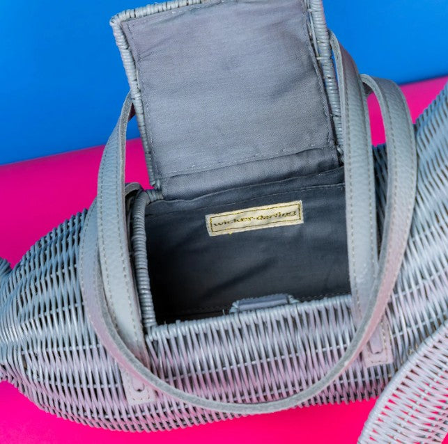 Wicker Darling Neil the Seal Bag