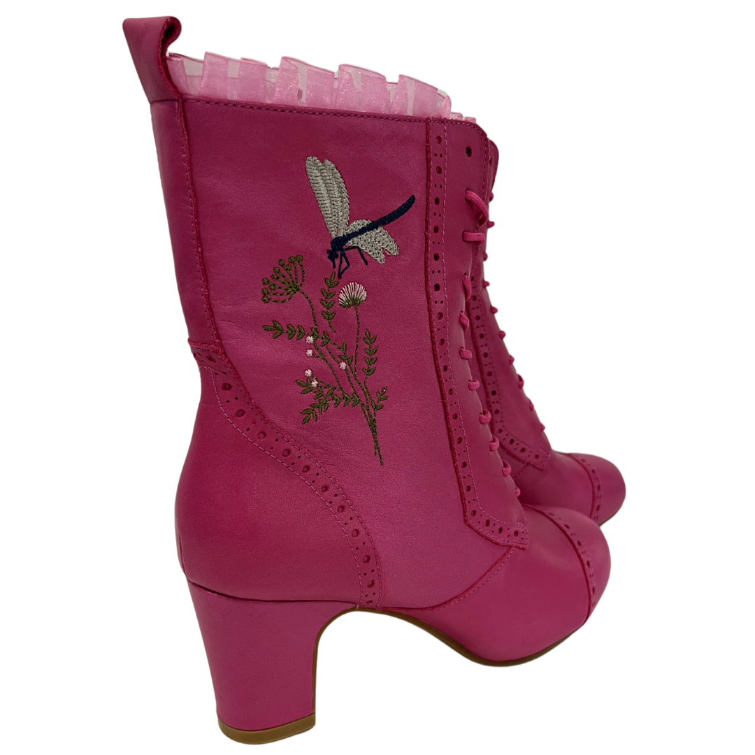 The Vibe is Damselfly Hot Pink