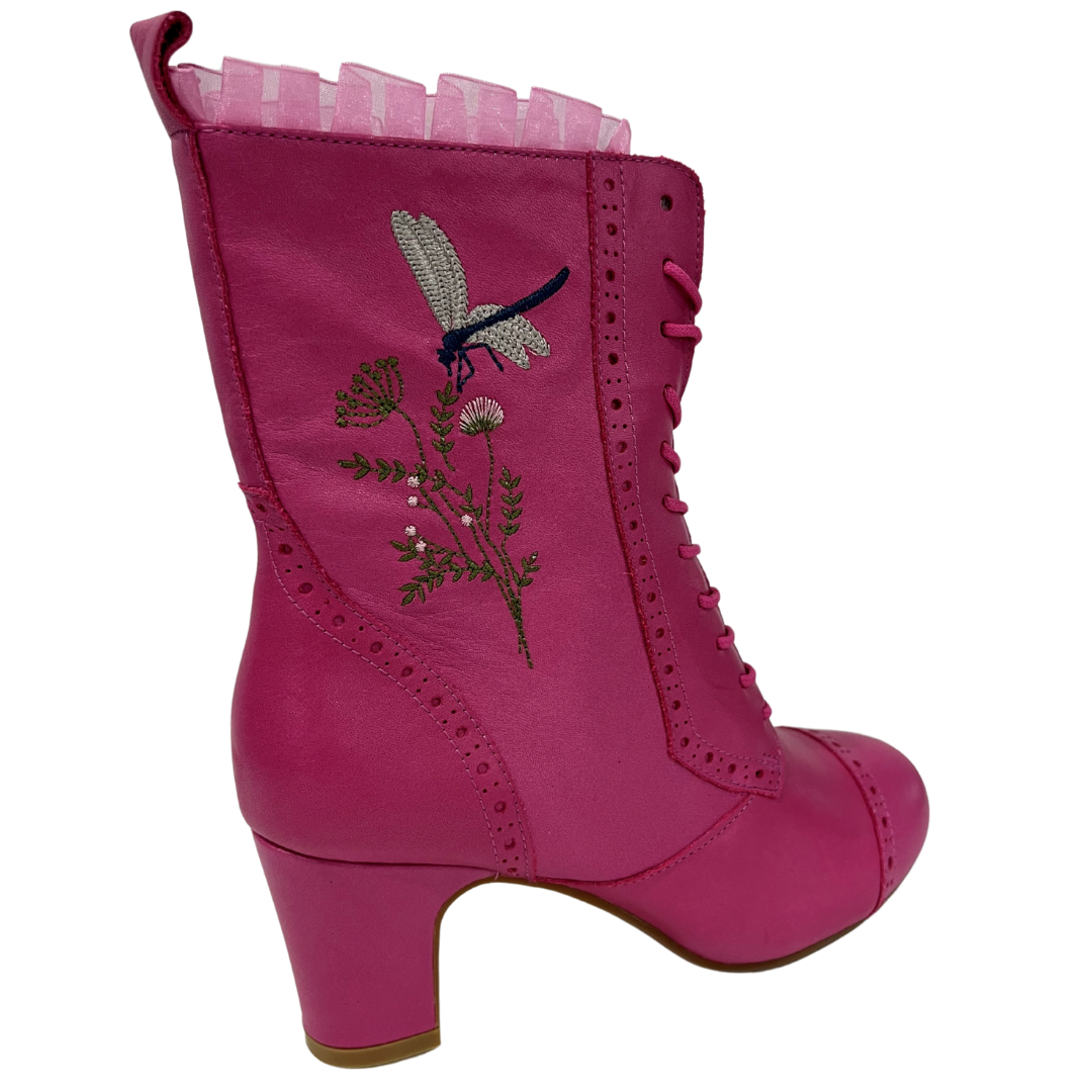 The Vibe is Damselfly Hot Pink