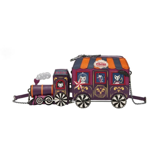 Vendula Skelecats Ghost Train Novelty Bag