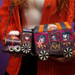 Vendula Skelecats Ghost Train Novelty Bag