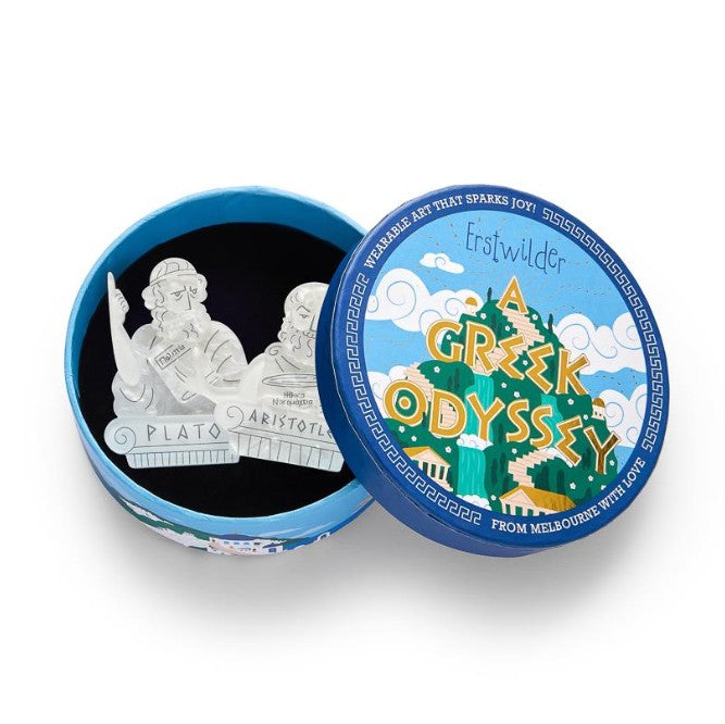 Erstwilder A Greek Odyssey The OG Philosophers Brooch