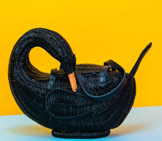 Wicker Darling Odile the Black Swan