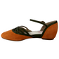 The Vibe is Enchanted in Orange with Olive Green
