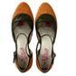 The Vibe is Enchanted in Orange with Olive Green