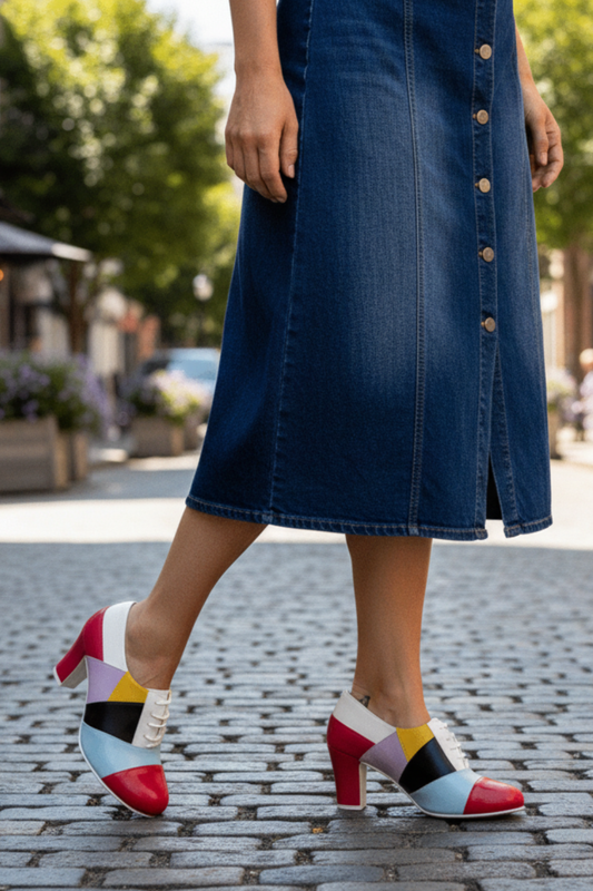 Lola Ramona x Shoe Fun EXCLUSIVE Ava Abstract