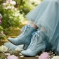 The Vibe is Damselfly Soft Blue Boots