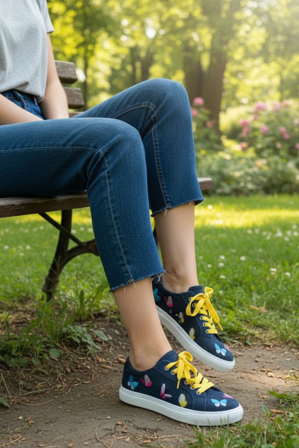 Shoe Fun Bridget Denimfly Sneakers