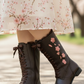 The Vibe is Sakura Bitter Chocolate Boots