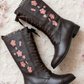 The Vibe is Sakura Bitter Chocolate Boots