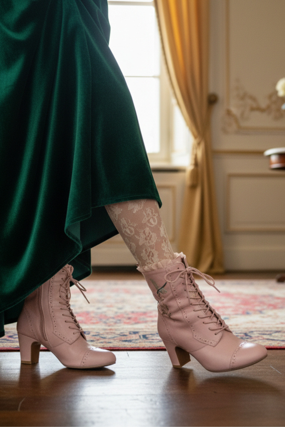 The Vibe is Damselfly Blush Boots