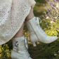 The Vibe is Lavende Dream Dove Grey Boots