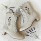 The Vibe is Lavende Dream Dove Grey Boots