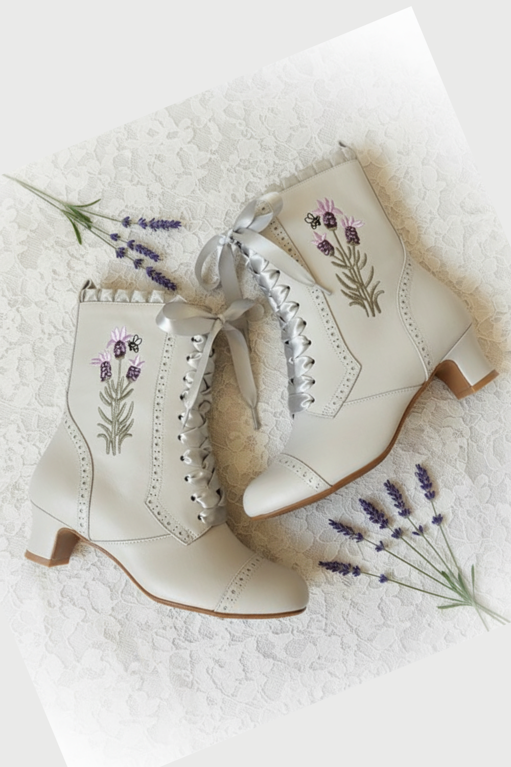 The Vibe is Lavende Dream Dove Grey Boots