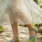 The Vibe is Enchanted in Apple Green and Denim Blue