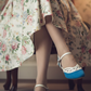 The Vibe is Enchanted in Bright Blue and White