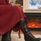 The Vibe is Farfalla Black Boots