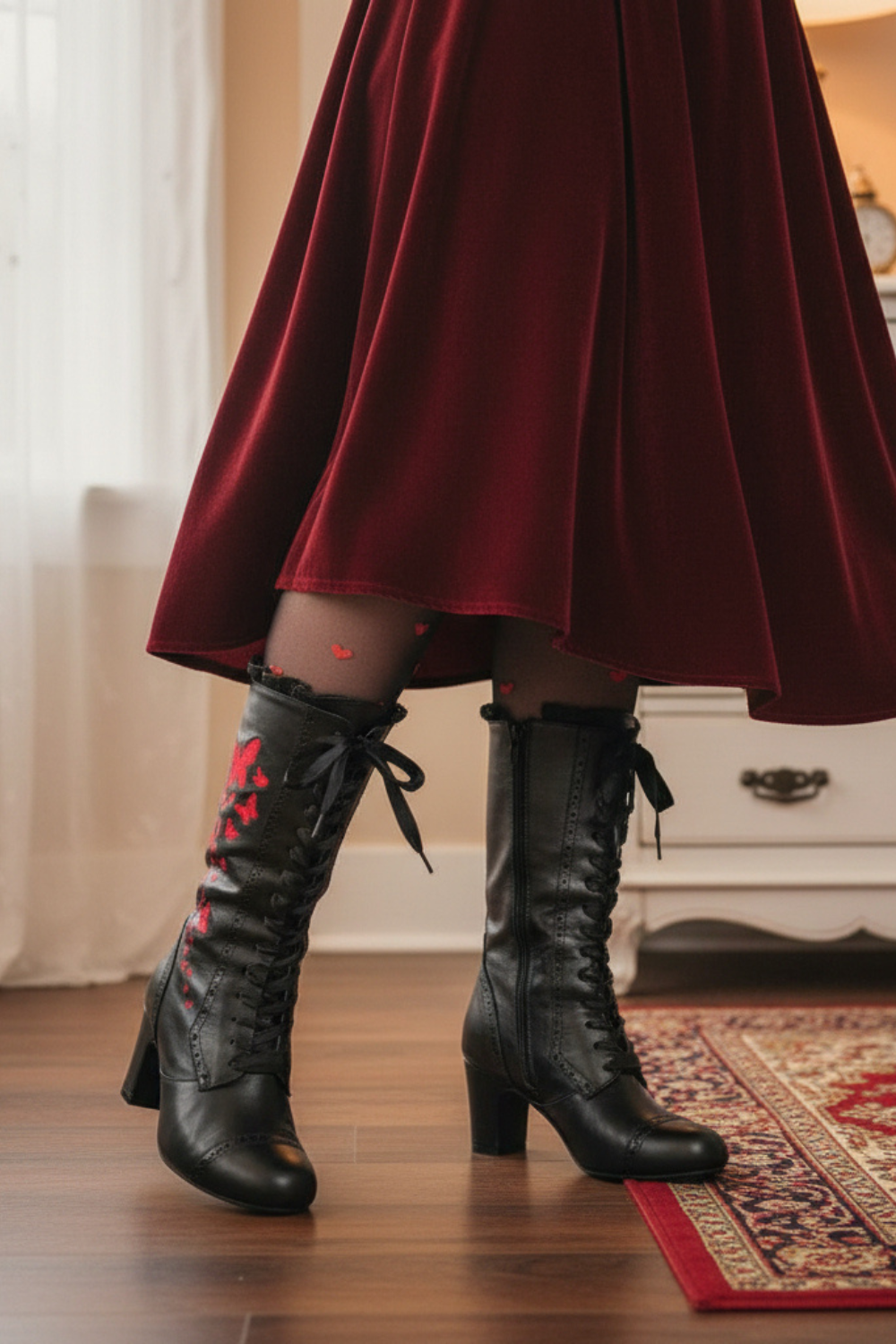 The Vibe is Farfalla Black Boots