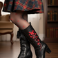 The Vibe is Farfalla Black Boots