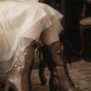 The Vibe is Farfalla Chocolate Boots